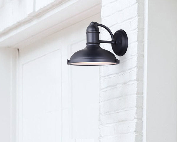 Outdoor Wall Light Canarm IOL322BK Marcella Vintage Black Outdoor Wall Light Canarm