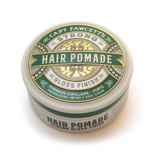 Captain Fawcett Hair Pomade Strong Gloss Finish 100g