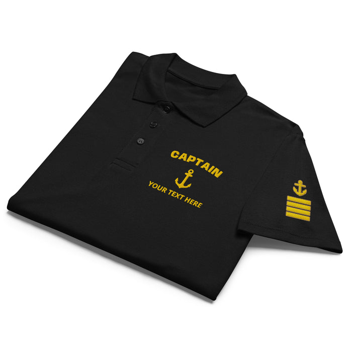 Black / S / Anchor & stripes