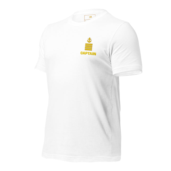 White / S / Anchor & Stripes