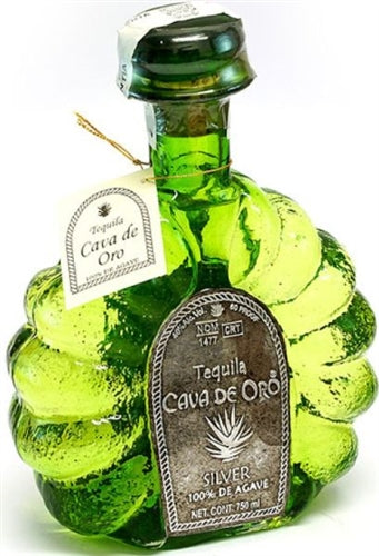 Cava de Oro Tequila Silver 100% de Agave 750ML