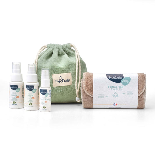 C'est parti mon kiki, coffret voyage bébé