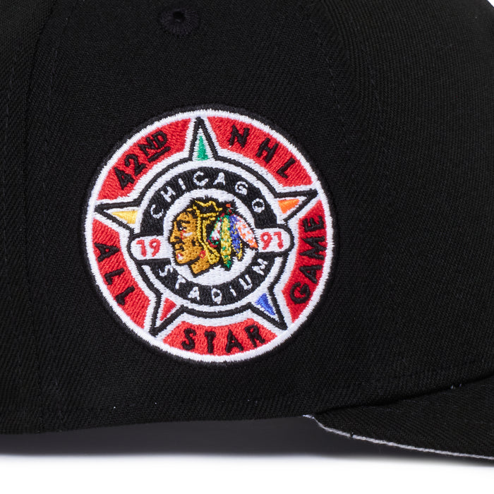 Chicago Black Hawks All Black 1991 ASG
