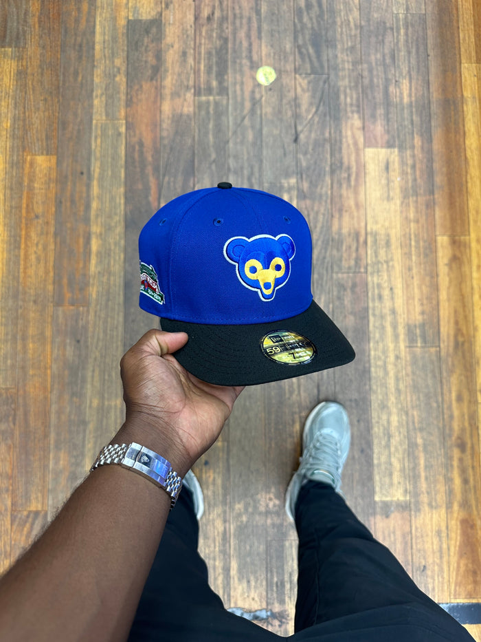 Chicago Cubs Royal Blue and Black Cooperstown Wrigley Field