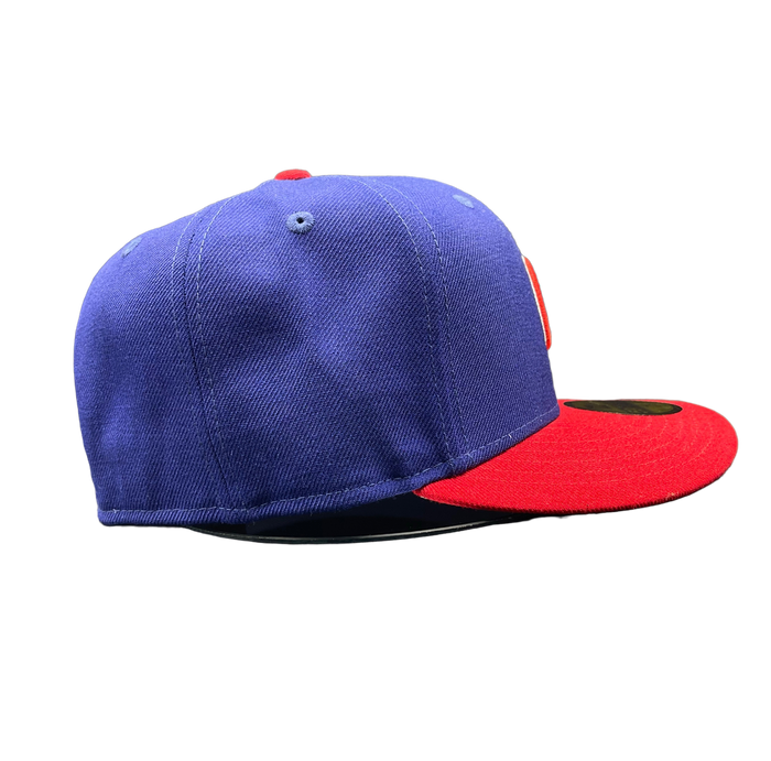 Chicago Cubs Royal Blue and Red GREY UV