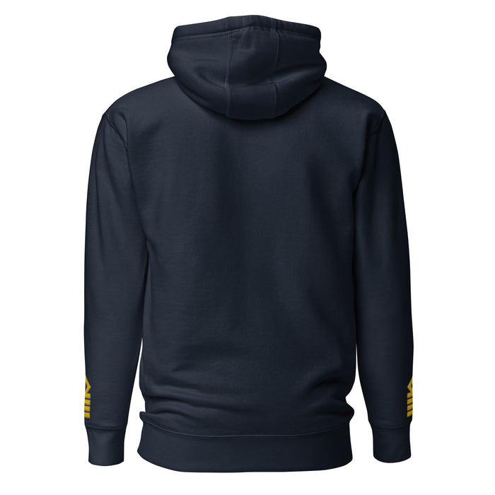 Chief Engineer uniform hoodie with embroidery. - IamSEAWOLF shop