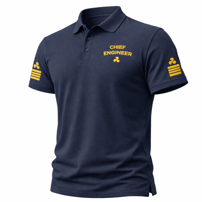 Navy / S / Propeller & stripes