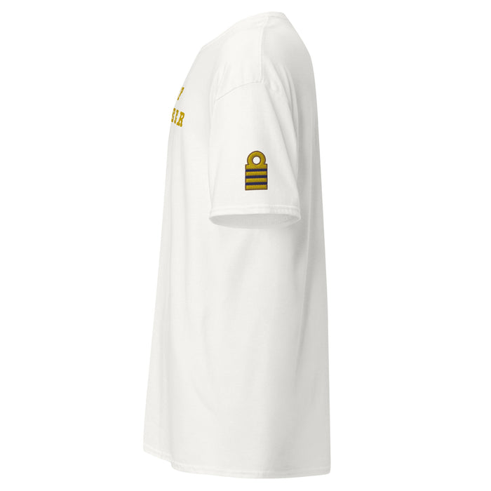 Chief Engineer uniform t-shirt with embroidery. - IamSEAWOLF shop