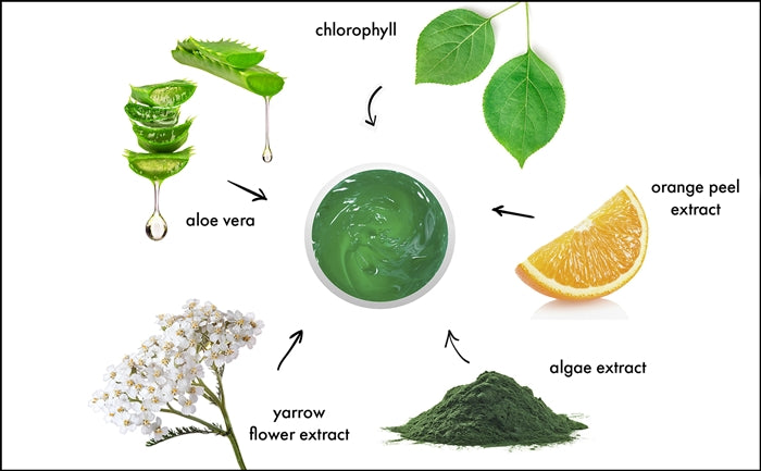 CHLOROPHYLL TIGHTENING MASQUE (607) - rayaspa