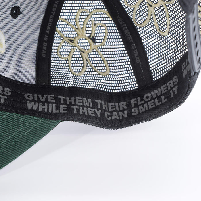 Classic Black Trucker Forgive Yourself For Yesterday