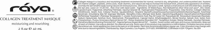 COLLAGEN TREATMENT MASQUE (604) RAYA SPA - rayaspa