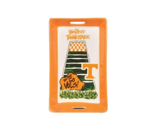 Collegiate Handled Mini Tray - Tennessee - Findlay Rowe Designs