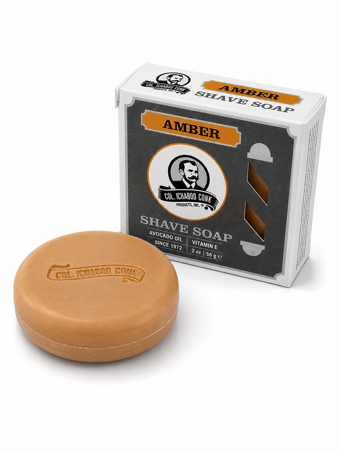 Colonel Conk Amber Shave Soap 2oz