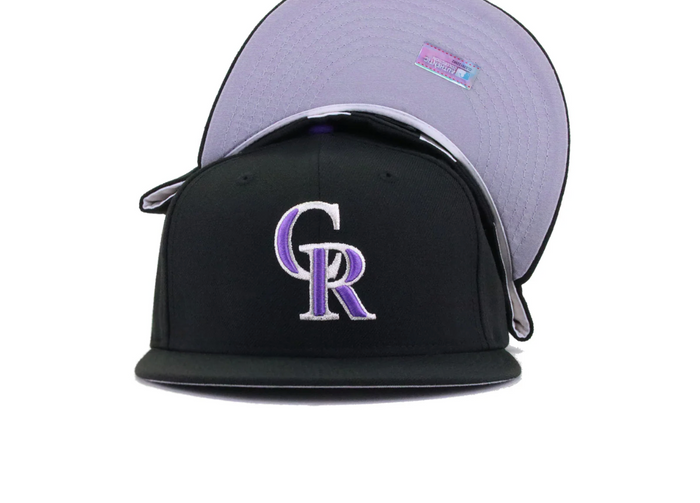 Colorado Rockies All Black Grey UV White Guts