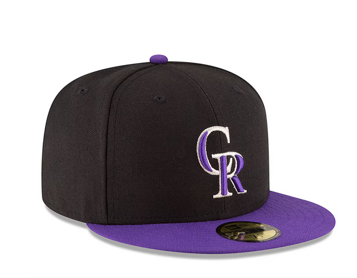 Colorado Rockies Black and Purple Grey UV