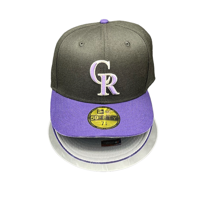 Colorado Rockies Black and Purple Grey UV