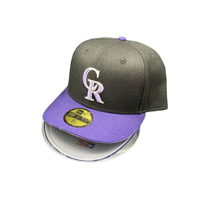 Colorado Rockies Black and Purple Grey UV