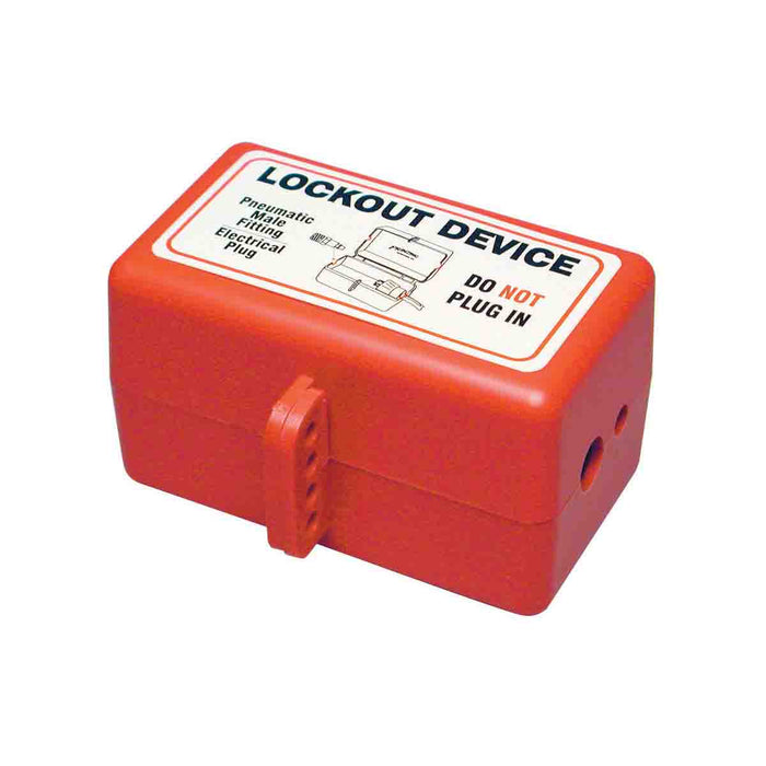 Electrical Plug Lockouts - Mann Supply BradyElectrical Equipment Lockouts