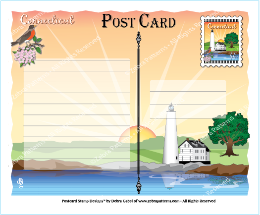 Connecticut Postcard