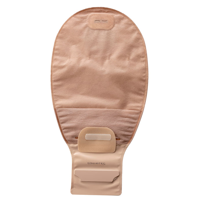 ConvaTec Natura Two-Piece Ostomy Pouch, Drainable, Transparent, 57mm Flange, 12-Inch Length - 416419 - LL Medico