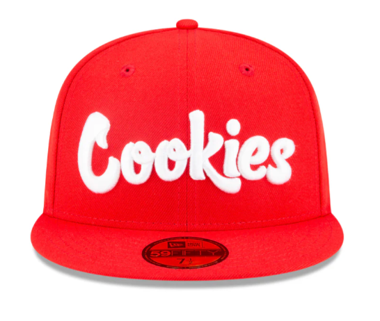 COOKIES X NEW ERA FITTED RED