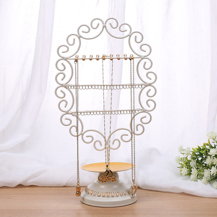 #COP3686 Metal Jewelry Display Stand Organizer-Nile Corp