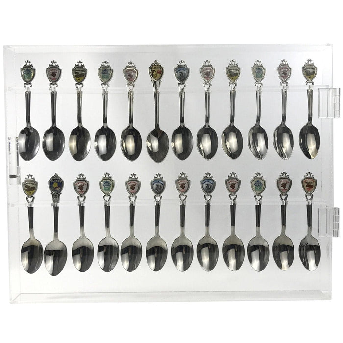 #COT1730 Premium Acrylic Souvenir Tea Spoon Display Case