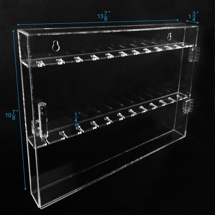 #COT1730 Premium Acrylic Souvenir Tea Spoon Display Case