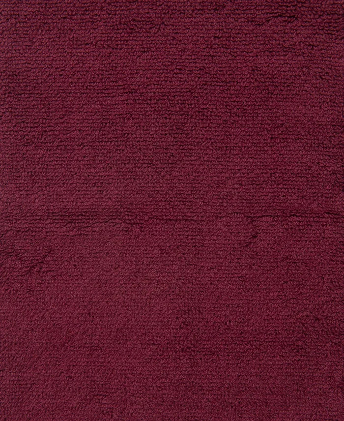 Cotton Terry Ultrasoft and Durable Solid Face Towel - Burgundy-4