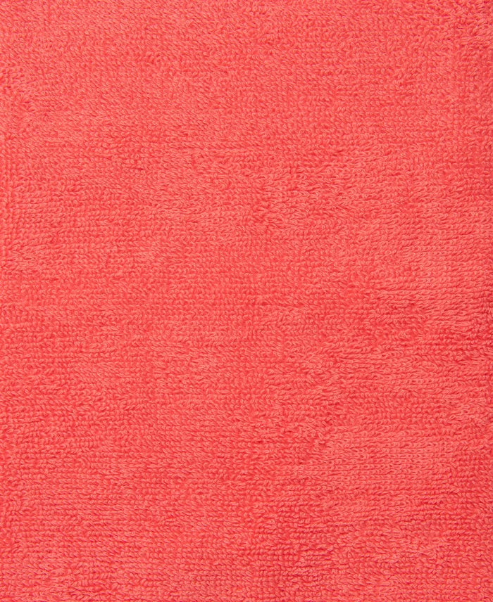 Cotton Terry Ultrasoft and Durable Solid Face Towel - Coral-4