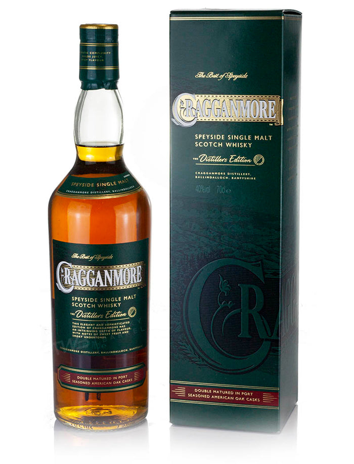 Cragganmore Speyside Single Malt Scotch Whisky The Distillers Edition