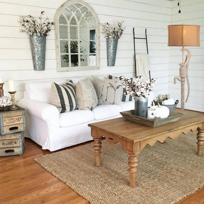 Floor Lamp Crestview Collection CVAVP1544 Well Pump Farmhouse Style Floor Lamp Crestview Collection