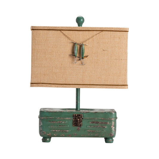 Table Lamp Crestview Collection CVAVP829 Tackle Box Table Lamp Crestview Collection