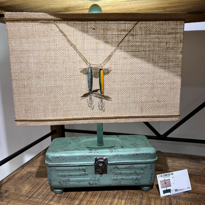 Table Lamp Crestview Collection CVAVP829 Tackle Box Table Lamp Crestview Collection