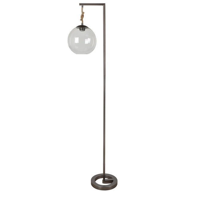 Floor Lamp Crestview Collection CVAZER057 Brooks Floor Lamp with Rope Accents Crestview Collection