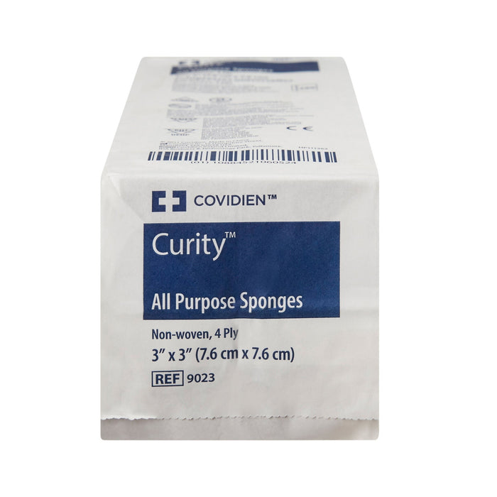Cardinal Health Curity Nonwoven Sponge, 3 x 3 Inch, 4-Ply