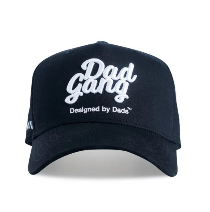 DAD GANG All Black Classic Trucker