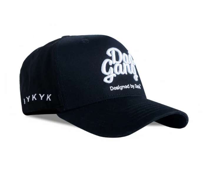 DAD GANG All Black Classic Trucker
