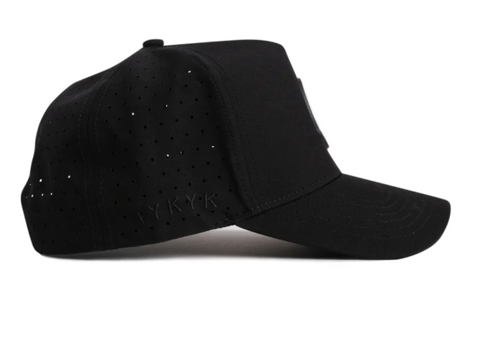 DAD GANG Athletic Black Trucker