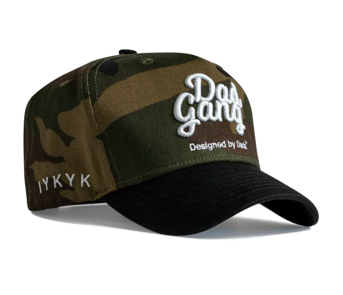 DAD GANG Camouflage/Black