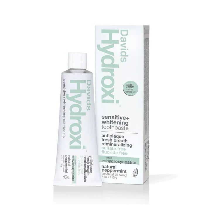 Davids Hydroxi Toothpaste - Sensitive + Whitening Peppermint