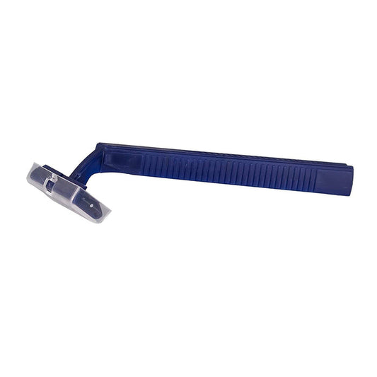 DawnMist Disposable Razor Standard Twin-Blade, Blue Handle