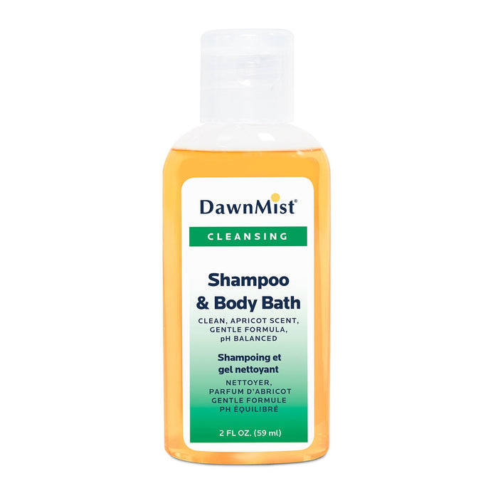 DawnMist Shampoo & Body Bath, Apricot Scent, 2 fl oz