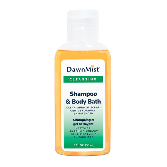 DawnMist Shampoo & Body Bath, Apricot Scent, 2 fl oz