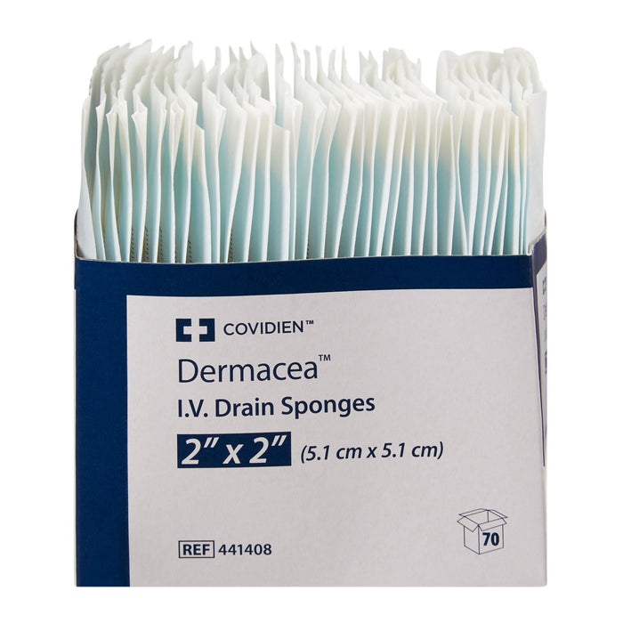 Cardinal Health Dermacea I.V. Dressing, 2 x 2 Inch, 6-Ply