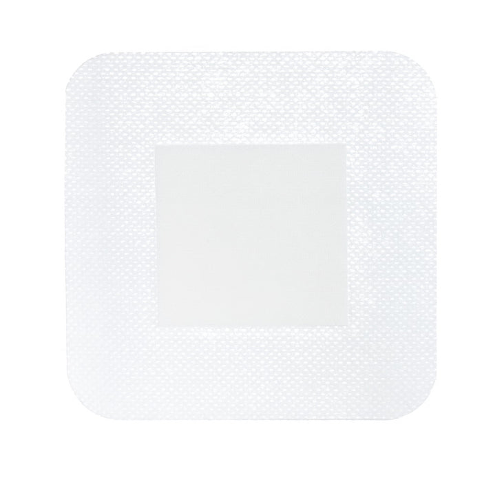DermaRite DermaDress Composite Dressing, Square Sterile Waterproof Film Backing — 6" x 6"