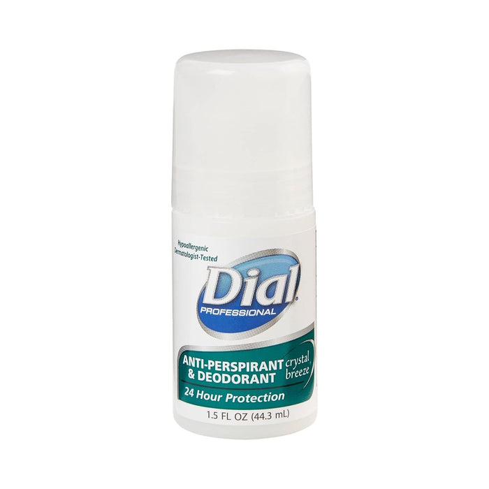 Dial Professional Anti-Perspirant & Deodorant Roll-On, Crystal Breeze, 1.5 fl oz