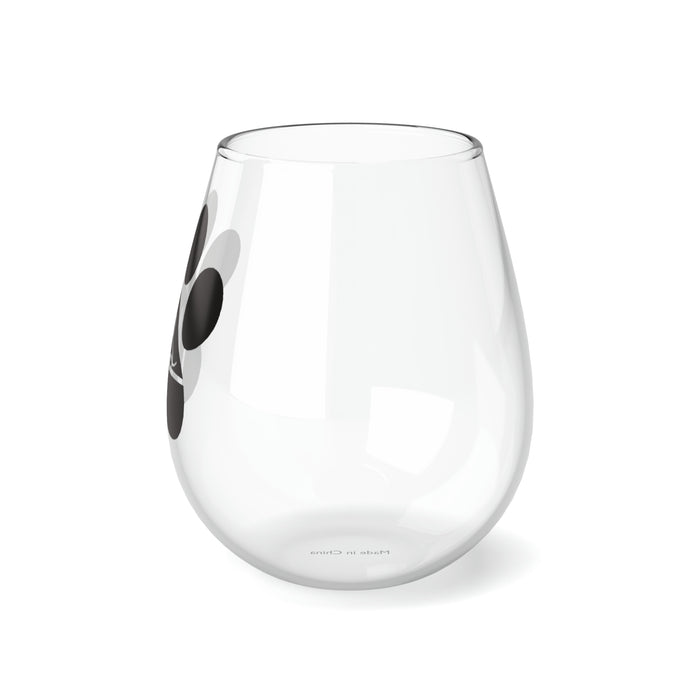 Dog Wine Glass