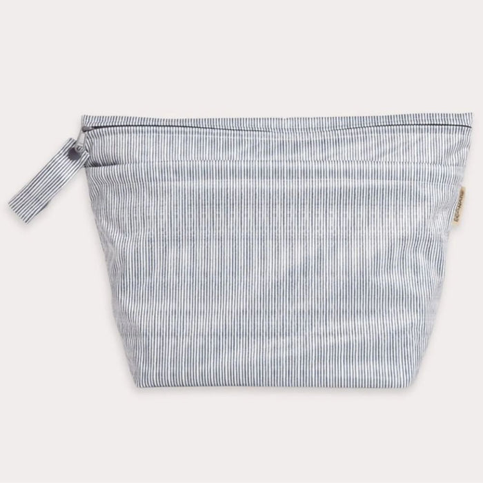 Indigo Pinstripe