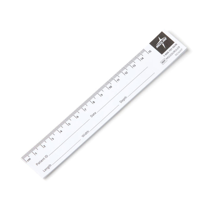 Educare Wound Measuring Ruler Guide, Paper - MSCEDURULER-Pack - LL Medico